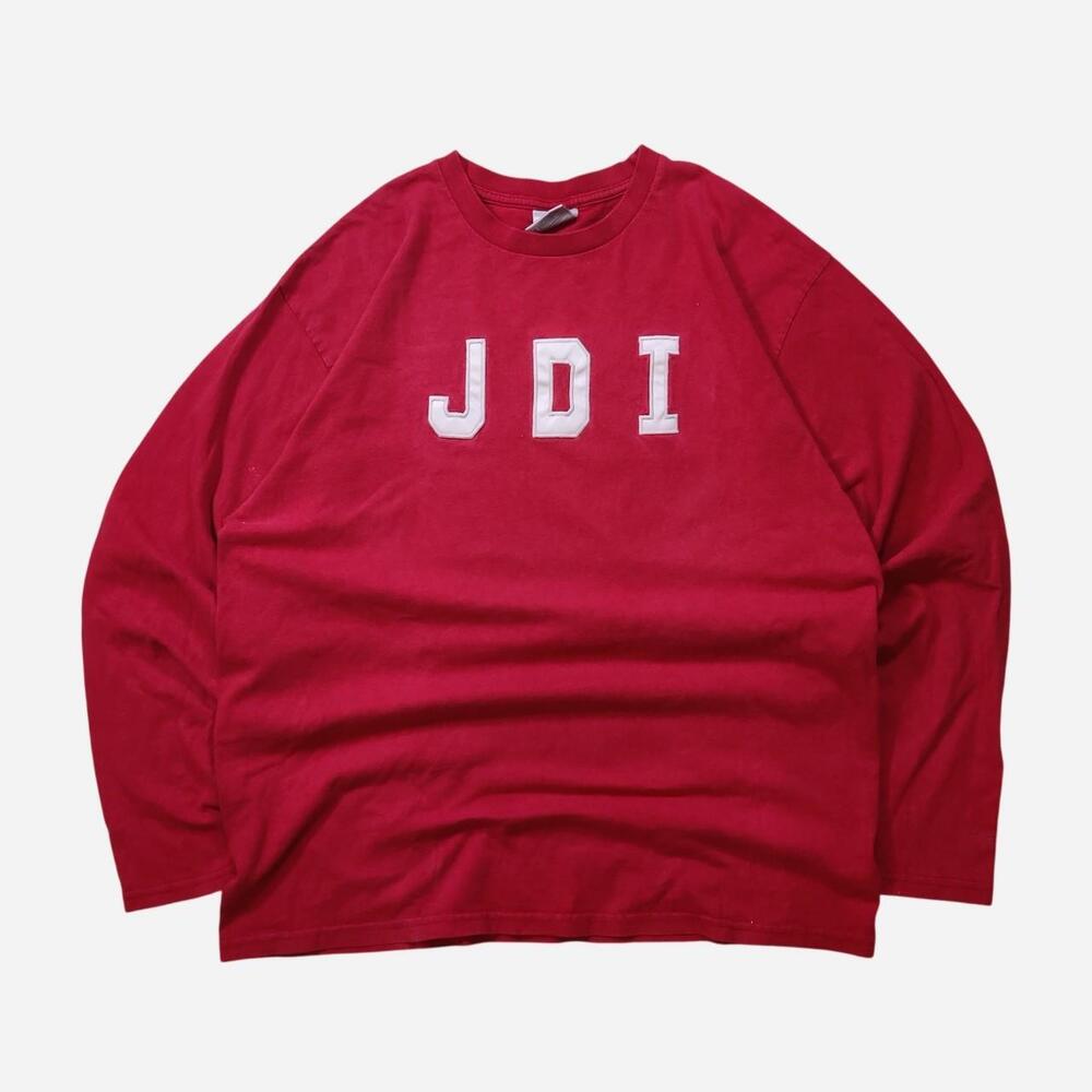 vintage Nike red faded JDI long sleeve shirt